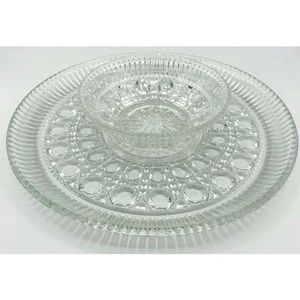 Glass Kitchen and Dining Set 4 pc set